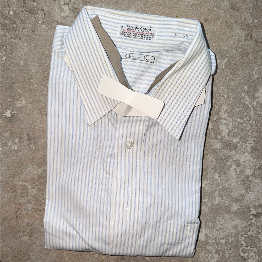 Vintage Christian Dior Dress Shirt